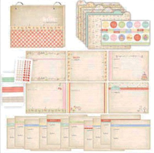 Kitschy Kitchen Recipe Album Kit