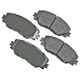 Akebono ACT1210 ProACT Ultra-Premium Ceramic Brake Pad Set by Akebono