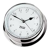 Weems & Plath Endurance Collection 125 Quartz Clock (Chrome)