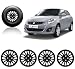 Auto Pearl-Premium Quality Car Full Black Wheel Cover Caps Black 14 inches Press Type Fitting For - Maruti Suzuki Swift Dzire New RS.1499.00