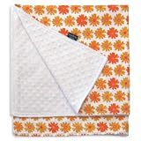Orange Blossom Receiving Blanket