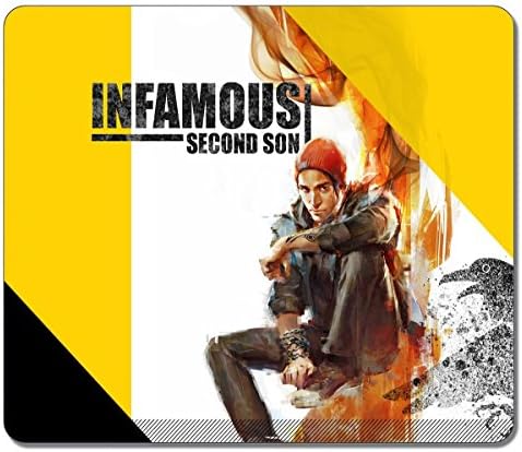 Delsin Rowe Infamous Second Son 21293 Non-Slip Rubber Mousepad Gaming Mouse Pad Mouse Mat