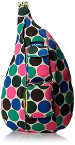 KAVU Rope Bag, Earth Dot, One Size