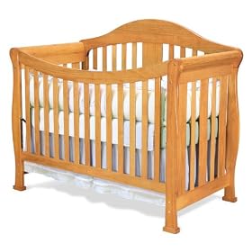 Click here to buy DaVinci Valerie Convertible Crib - Oak by DaVinci.