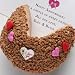 Good Fortunes® Gigantic "I Love You" Fortune Cookie with Carmel and Toffee Crunch