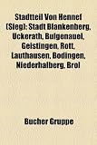 Stadtteil Von Hennef (Sieg): Stadt Blankenberg, Uckerath, Blgenauel, Geistingen, Rott, Lauthausen, Bdingen, Niederhalberg, BRL