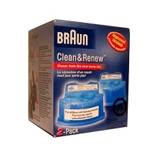 Braun Synchro Shaver Cleaning Refills, Set of 2