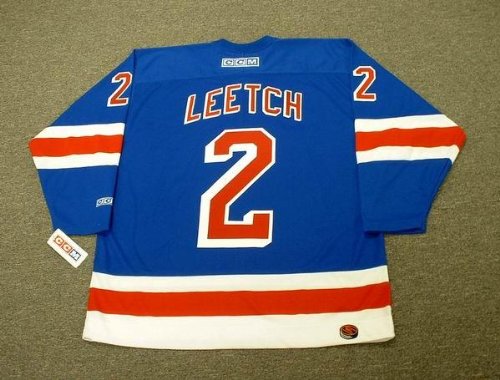 Buy BRIAN LEETCH New York Rangers 2004 CCM Throwback Away NHL Hockey Jersey