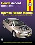Honda Accord Repair Manual 2003-2005 (Haynes Automotive Repair Manual)