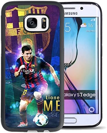 Lionel Messi TPU and PC Samsung Galaxy S7 Edge Case-Black