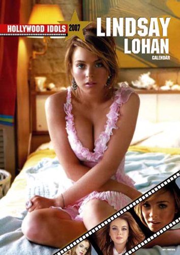 LINDSAY LOHAN 2007 calendar