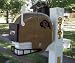 Colorado Buffaloes Helmet Style Mailbox
