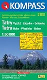  : Tatra. Hohe. Westliche. Belaer. 1 : 50 000: Wander-, Bike- und Skitourenkarte
