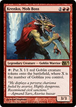 Magic: the Gathering - Krenko, Mob Boss (138) - Magic 2013 On Sale