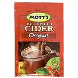 Mott's Hot Spiced Cider Original, 0.74-Ounce (Pack of 15)