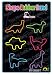 Wacky Bandz Tub of 72 Collectable Wearable Rubber Bands- Dinosaurs