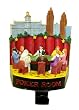 6" Casino Gambling Poker Room Christmas Stocking Holder