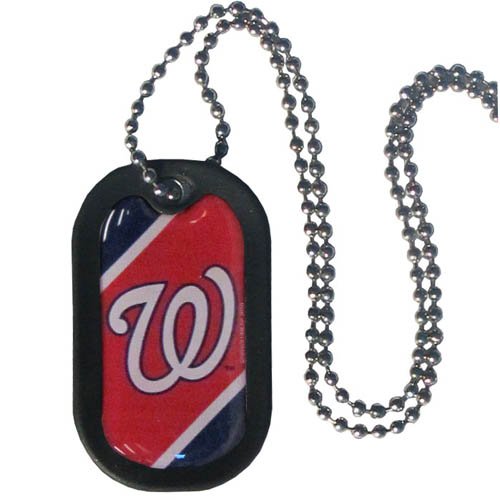 MLB Dog Tag Necklace MLB Dog Tag Necklace