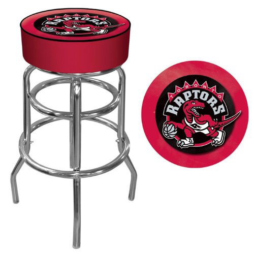 NEW Toronto Raptors NBA Padded Swivel Bar Stool (Game Room Products)