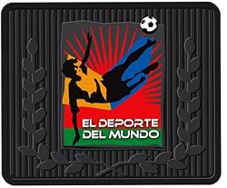PlastiColor 000935R01 El Deporte Del Mundo Soccer Style Molded Utility Mat