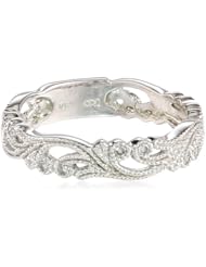 10k White Gold Diamond Ring (1/10 cttw, H-I Color, I1-I2 Clarity)