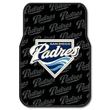 MLB San Diego Padres Two Pack Car Front Floor Mat