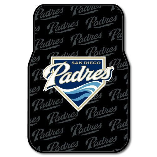 MLB San Diego Padres Two Pack Car Front Floor Mat