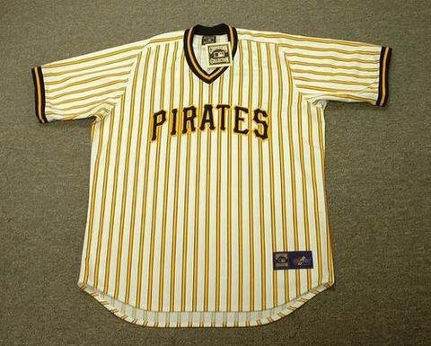 PITTSBURGH PIRATES 1978 Majestic Cooperstown Throwback Home Jersey, XL