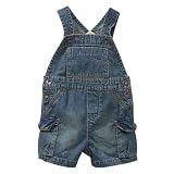 Newborn Boys' Genuine Baby from OshKosh Acid Wash Jean Shortall