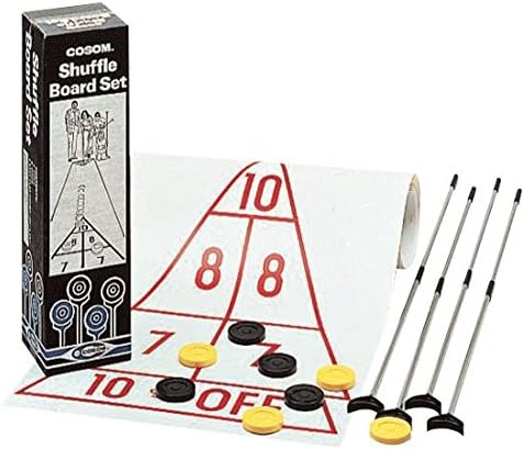Aluminum Shuffleboard Set with Court