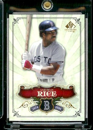 2006 Upper Deck SP Legendary Cuts # 28 Jim Rice - Boston Red Sox - Baseball Trading Card