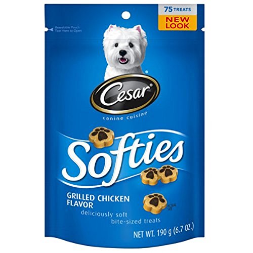 Cesar Canine Cuisine Softies Grilled Chicken Flavor Dog Treats