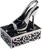 High Heels in Black Trinket Box