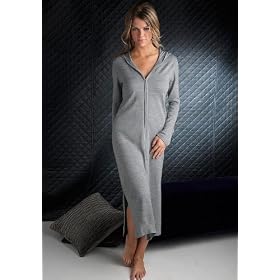 Arlotta Hooded Long Zip Robe Loungewear by Arlotta