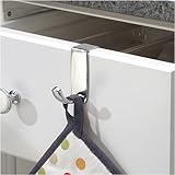 Over the Cabinet Single Peg Hook in Chrome by InterDesign