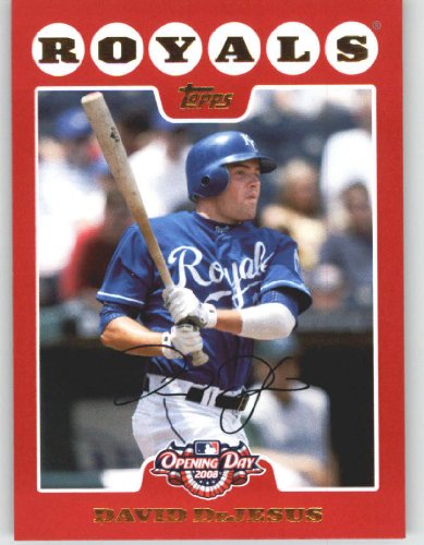 2008 Topps Opening Day #92 David DeJesus - Kansas City Royals (Baseball Cards)