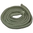 HomeSaver White Rope Fiberglass Stove Gasket 3/8" x 84"