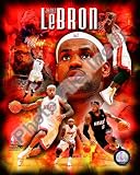 Lebron James - Miami Heat NBA 8x10 Photo (portrait)