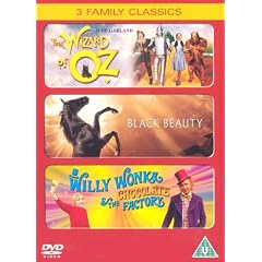 The Wizard of Oz / Black Beauty / Willy Wonka and the Chocolate Factory [DVD]