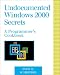 Undocumented Windows 2000 Secrets: A Programmer's Cookbook