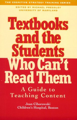 Textbooks and the Students Who Can't Read Them: A Guide for the Teaching of Content (Pandas Publications) Image Textbooks and the Students Who Can't Read Them: A Guide for the Teaching of Content (Pandas Publications)