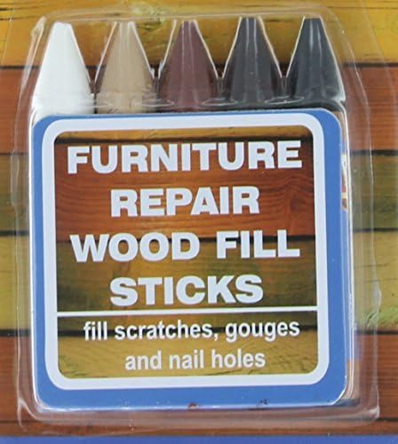 Furniture Touch up Scratch Repair Wood Fill Sticks 5 Colors Model: (Home & Kitchen)