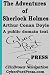 Books : The Adventures of Sherlock Holmes (with ClicBrowz navigation)