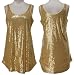 ROMEO & JULIET COUTURE Sequined Mesh Tank Mini Dress