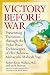 Books : Victory Before War: Preventing Terrorism Through the Vedic Peace Technologies of His Holiness Maharishi Mahesh Yogi