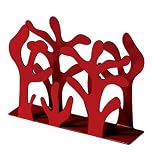 Alessi Mediterraneo Napkin Holder, Red by Alessi