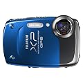 Fujifilm FINEPIX XP30 Outdoor-Digitalkamera (14 Megapixel, 5-fach opt. Zoom, 6,9 cm (2,7 Zoll) Display, bildstabilisiert, GPS, bis 5m wasserdicht) blau
