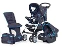 Hauck Shopper 6 travel system set in H Cross Blue