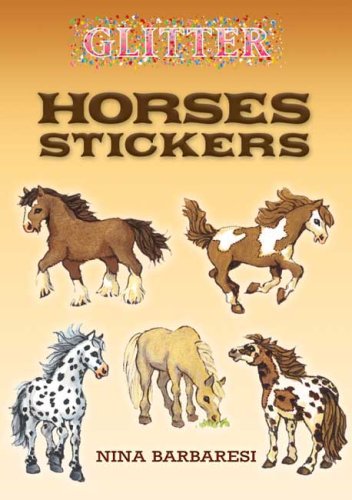 Glitter Horses Stickers (Glitter)