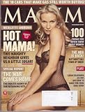 Nov 2005 *MAXIM # 97* Magazine Featuring, Hot Mama NICOLLETTE SHERIDAN